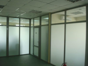 Стационарная алюминиевая перегородка GFTD615