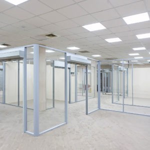 Торговая алюминиевая перегородка GFTD632 Торговая алюминиевая перегородка GFTD632